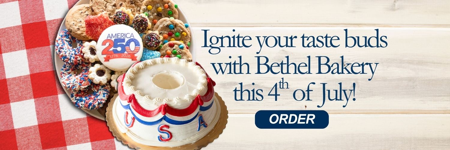 Bethel Bakery America 250 Cookies and Cake