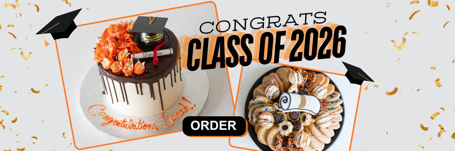 Bethel Bakery Graduation Cakes and Cookies