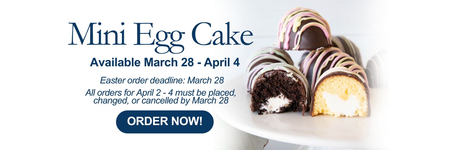 Bethel Bakery Mini Egg Cake Easter