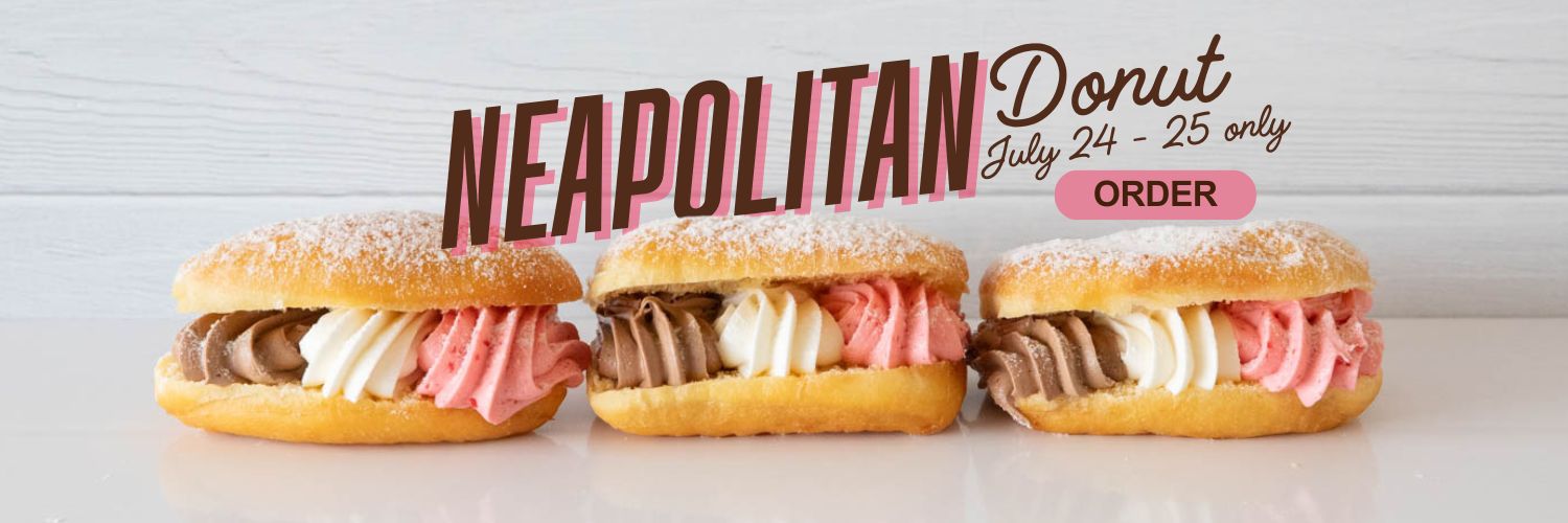 Bethel Bakery Neapolitan Donut
