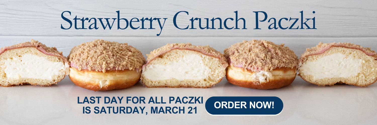 Bethel Bakery Strawberry Crunch Paczki