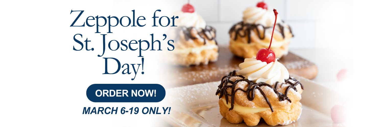 Bethel Bakery Zeppole St. Joseph's Day