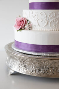 Large Silver Embossed (22")